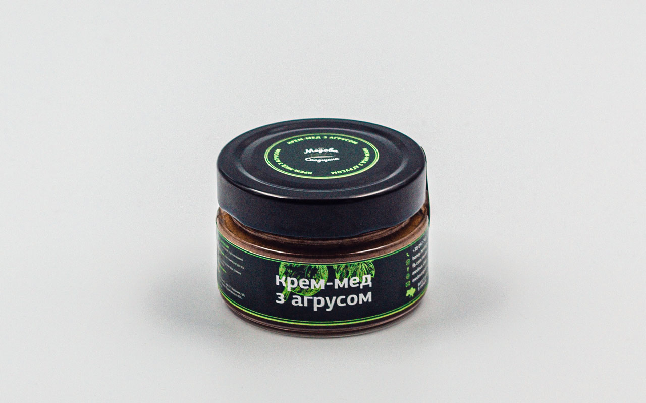 160г Крем-мед з аґрусом